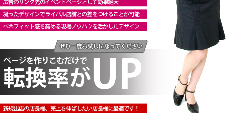イメージ:美的オリジナルカテゴリページ制作（分類ページ制作）。サイトの雰囲気に合わせてプロがオリジナルで制作します。転換率大幅アップ！
